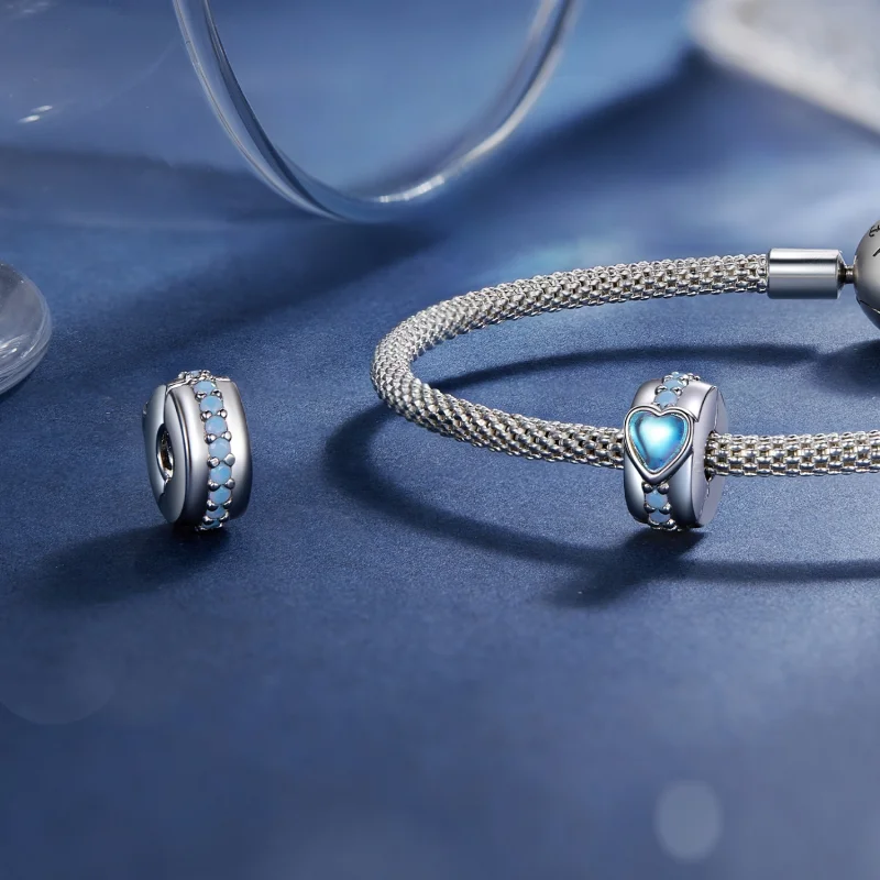 (Bild für) Pandora Style Magic Heart Clip - SCC2537 - Ansicht 4