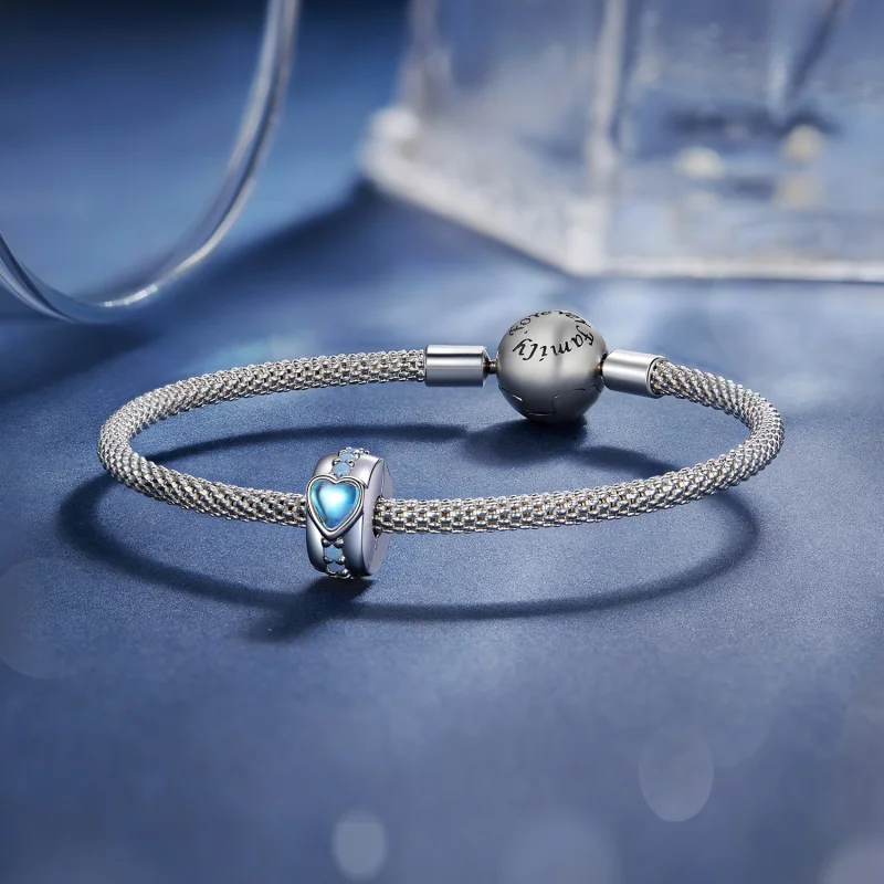 (Bild für) Pandora Style Magic Heart Clip - SCC2537 - Ansicht 5