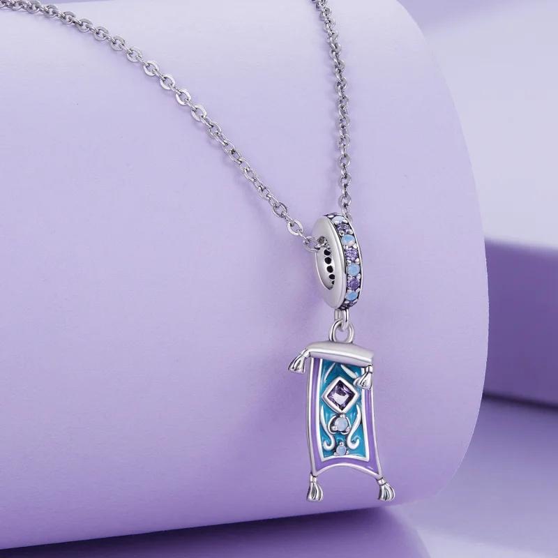 (Bild für) Pandora Style Magischer Teppich-Anhänger - BSC894 - Ansicht 2