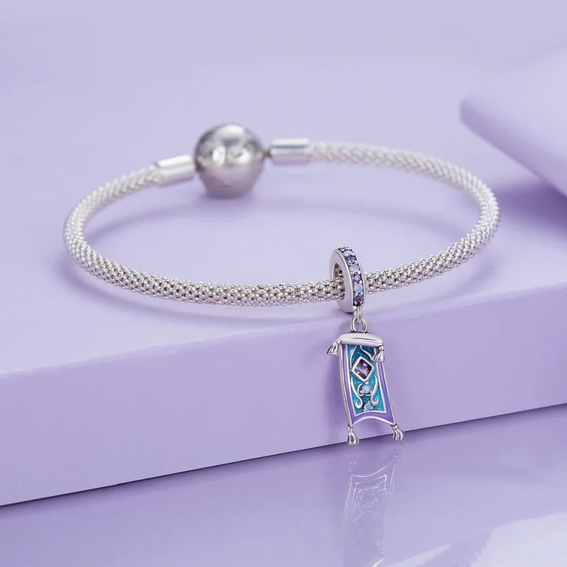 (Bild für) Pandora Style Magischer Teppich-Anhänger - BSC894 - Ansicht 3