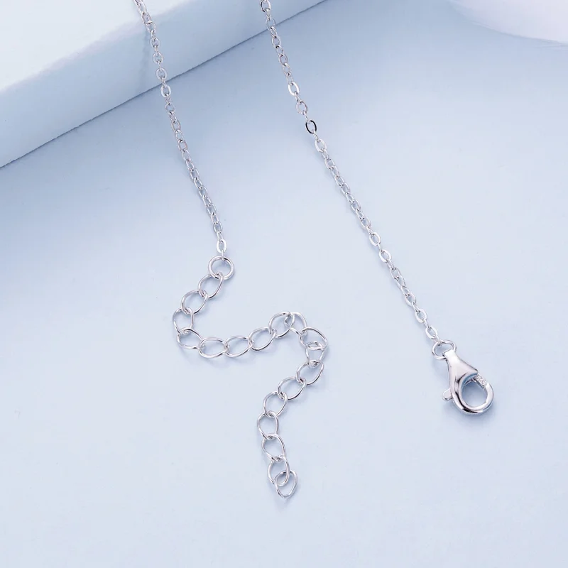 (Bild für) Pandora Style Maiglöckchen Halskette - BSN357 - Ansicht 4
