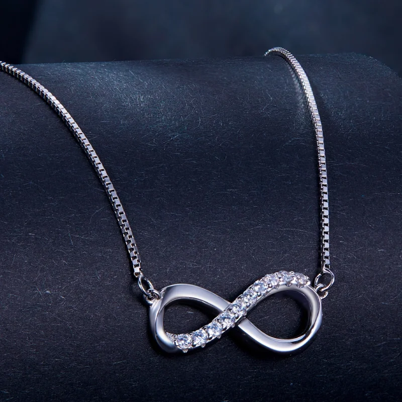 (Bild für) Pandora Style Möbius-Streifen-Halskette (Ein Zertifikat) - MSN018 - Ansicht 3