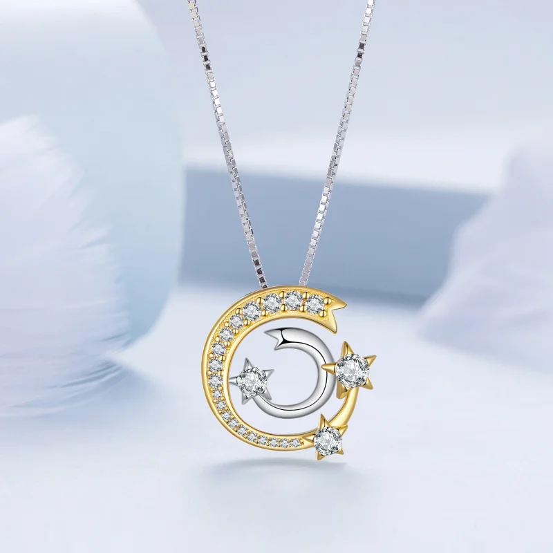 (Bild für) Pandora Style Meteor Halskette - BSN350 - Ansicht 3