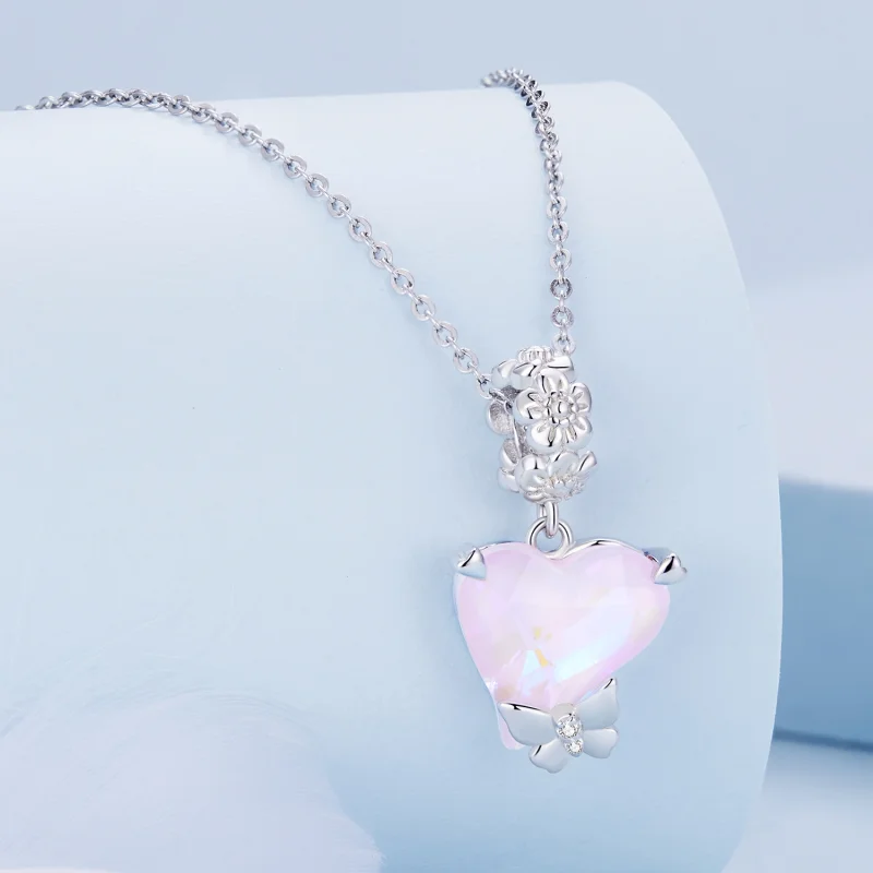 (Bild für) Pandora Style Mocha Butterfly Anhänger - BSC809 - Ansicht 2