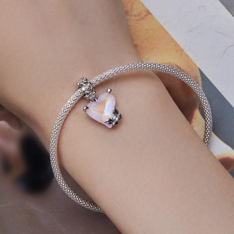 (Bild für) Pandora Style Mocha Butterfly Anhänger - BSC809 - Ansicht 5