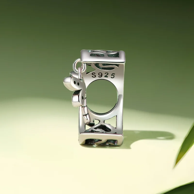 (Bild für) Pandora Style Mond Libellen Charm - SCC2605 - Ansicht 3