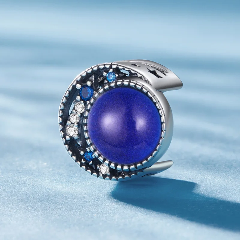 (Bild für) Pandora Style Mond Stimmungsstein Charm - SCC2558 - Ansicht 2