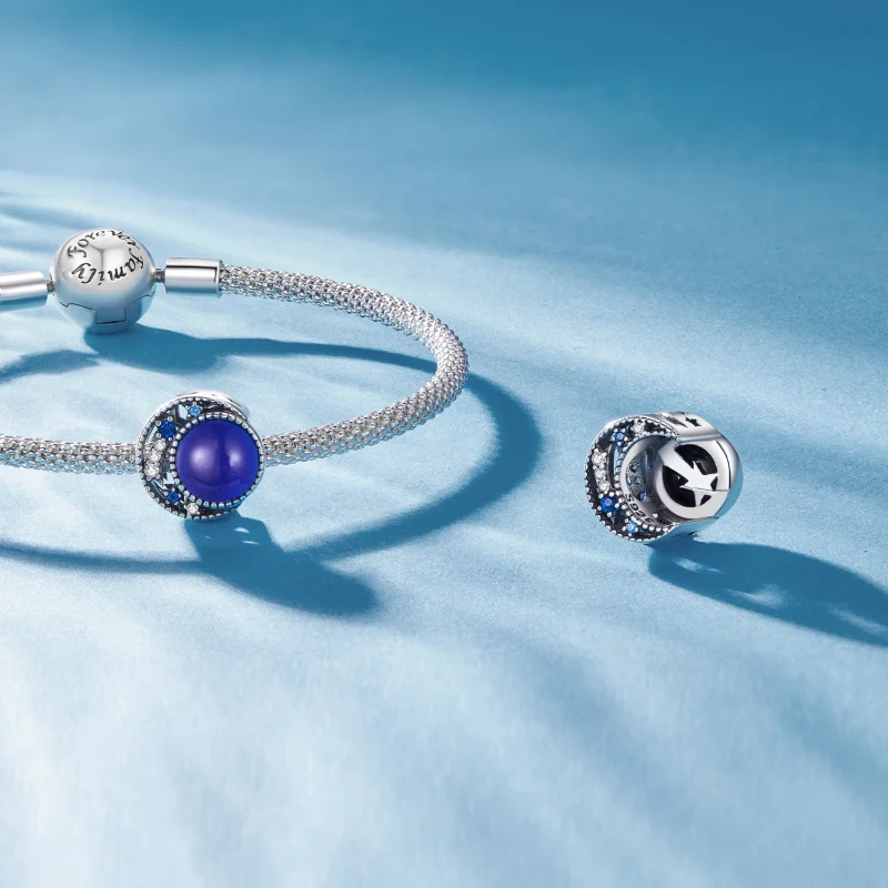 (Bild für) Pandora Style Mond Stimmungsstein Charm - SCC2558 - Ansicht 5