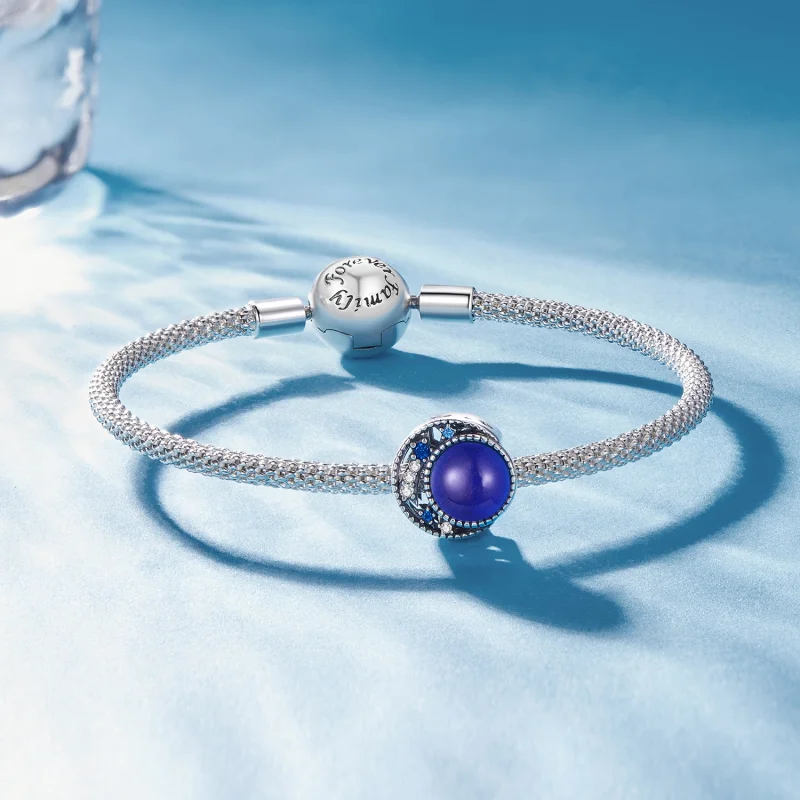 (Bild für) Pandora Style Mond Stimmungsstein Charm - SCC2558 - Ansicht 6
