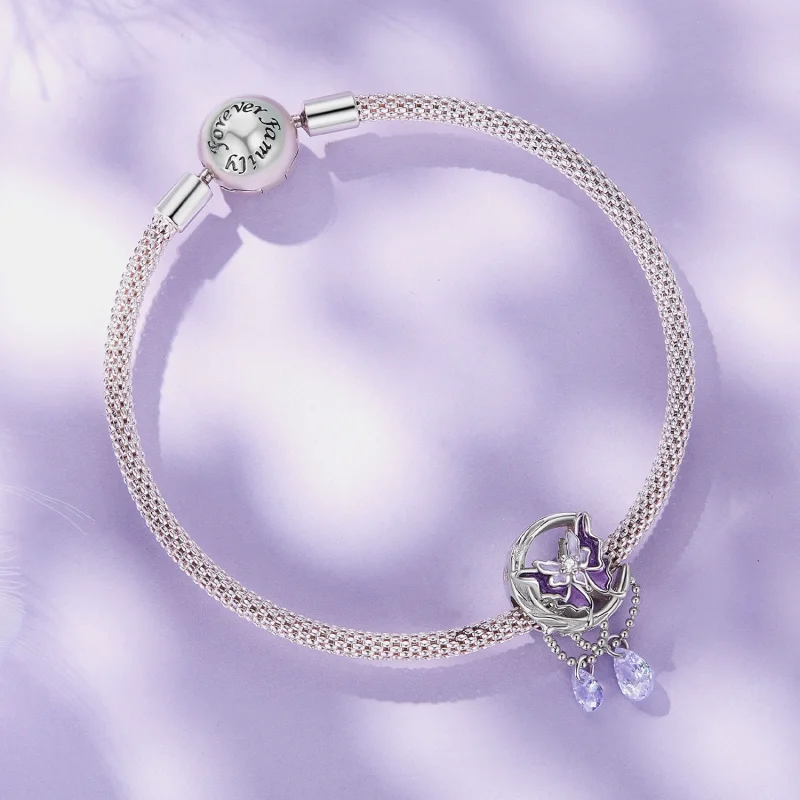 (Bild für) Pandora Style Mondfalter-Anhänger - SCC2545 - Ansicht 3