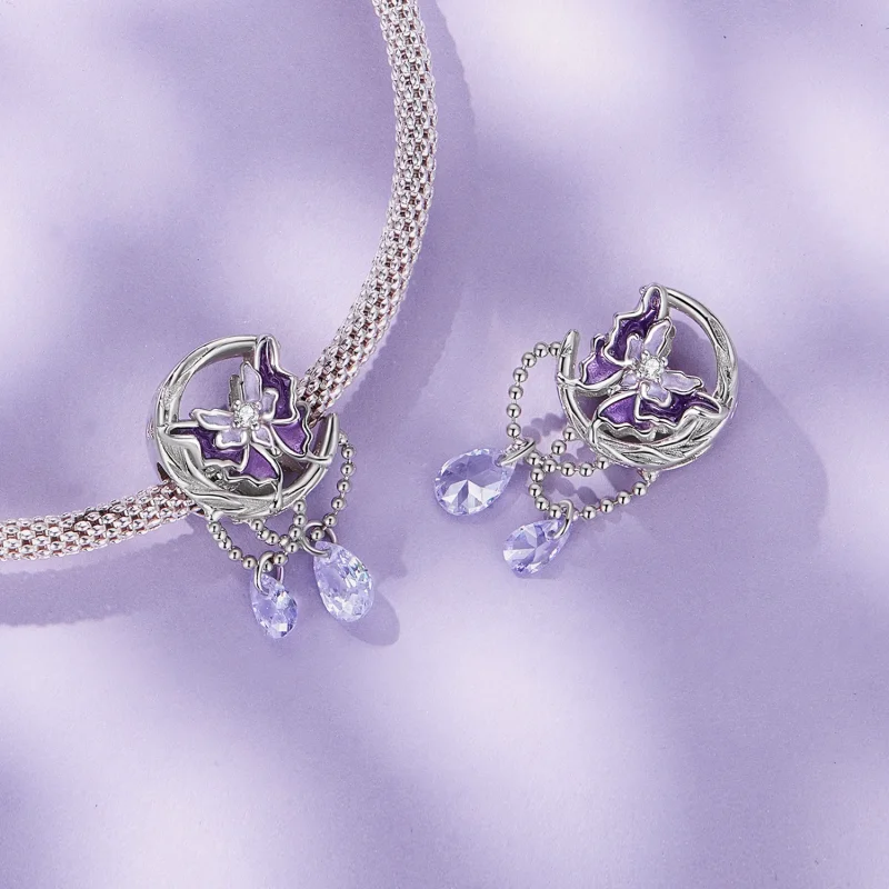 (Bild für) Pandora Style Mondfalter-Anhänger - SCC2545 - Ansicht 4