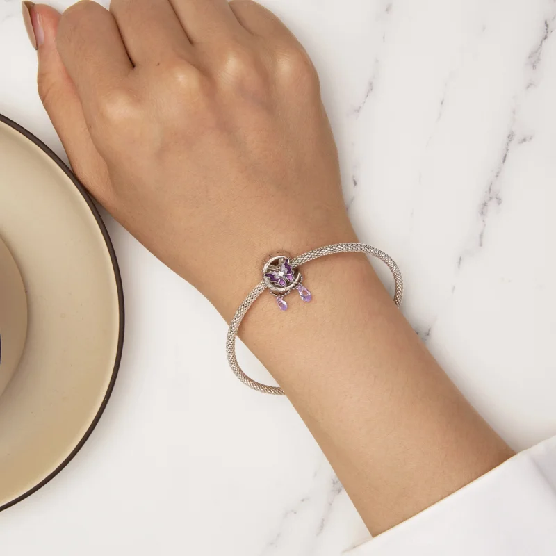 (Bild für) Pandora Style Mondfalter-Anhänger - SCC2545 - Ansicht 6