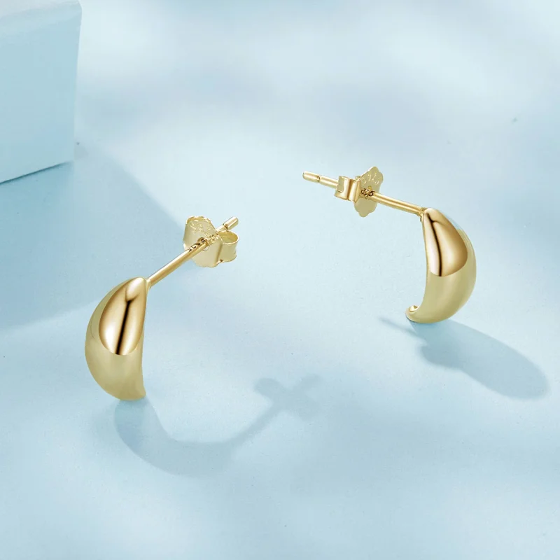 (Bild für) Pandora Style Moon Studs Ohrstecker - SCE1632-B - Ansicht 3