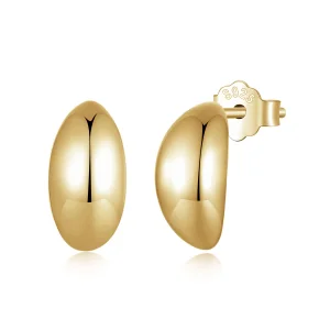(Bild für) Pandora Style Moon Studs Ohrstecker - SCE1632-B