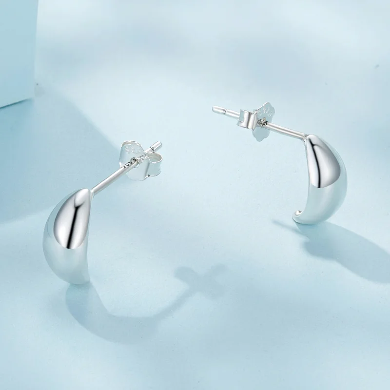 (Bild für) Pandora Style Moon Studs Ohrstecker - SCE1632 - Ansicht 3