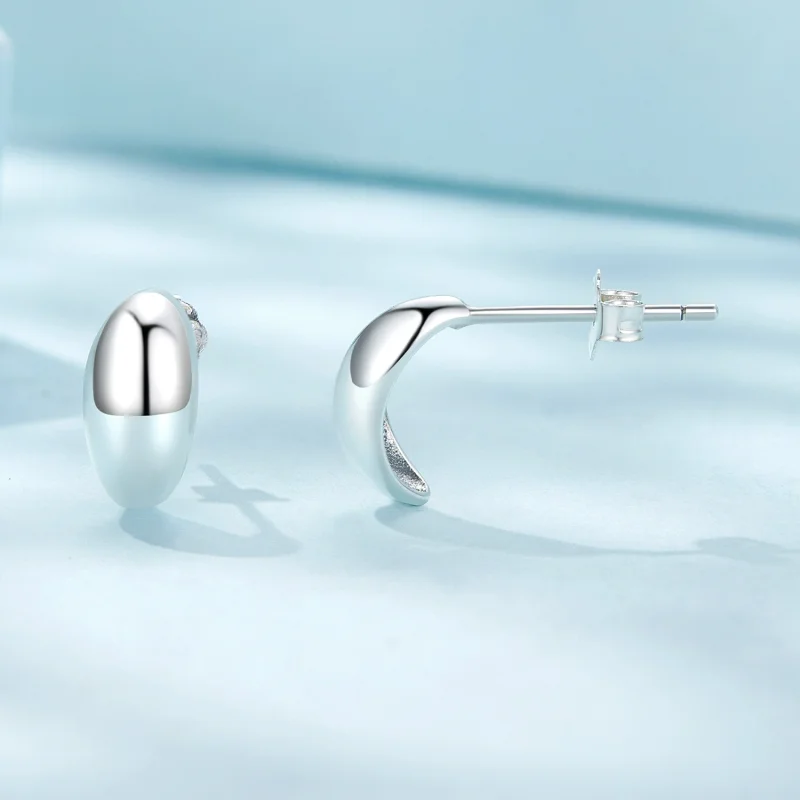 (Bild für) Pandora Style Moon Studs Ohrstecker - SCE1632 - Ansicht 4