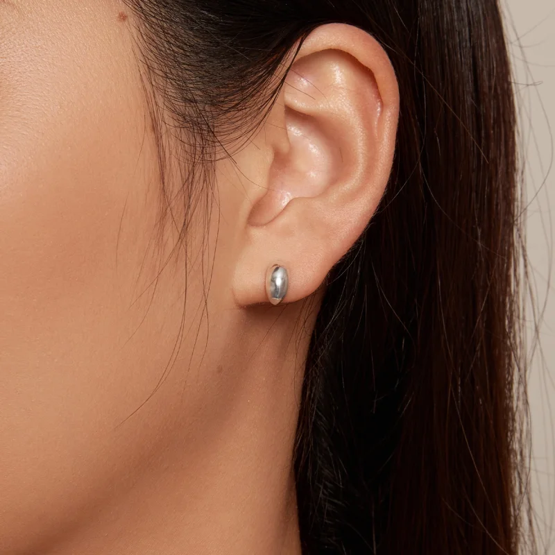 (Bild für) Pandora Style Moon Studs Ohrstecker - SCE1632 - Ansicht 5