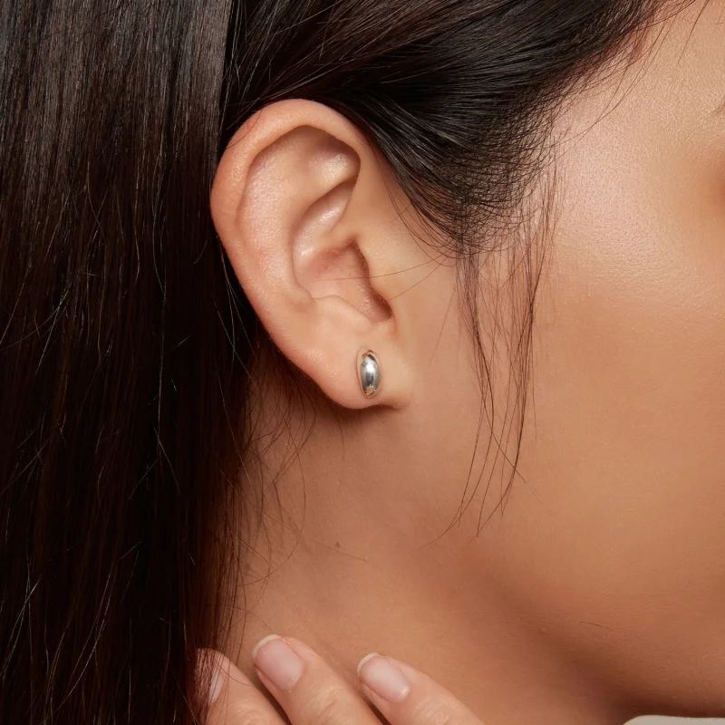 (Bild für) Pandora Style Moon Studs Ohrstecker - SCE1632 - Ansicht 6