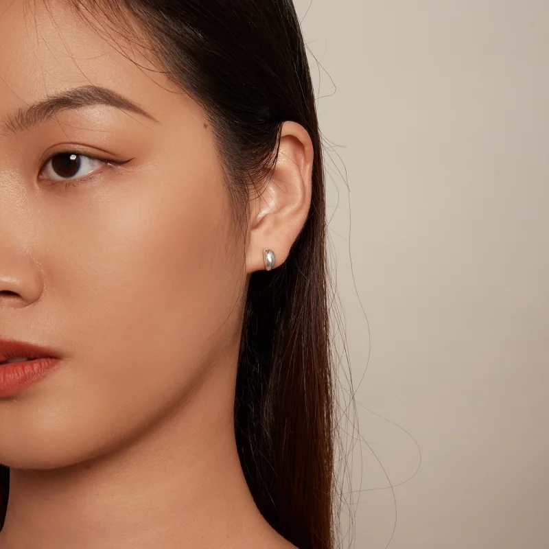 (Bild für) Pandora Style Moon Studs Ohrstecker - SCE1632 - Ansicht 7