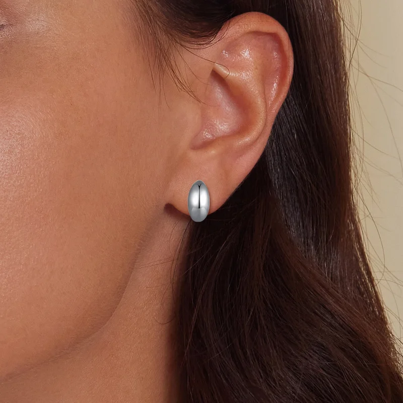 (Bild für) Pandora Style Moon Studs Ohrstecker - SCE1632 - Ansicht 9