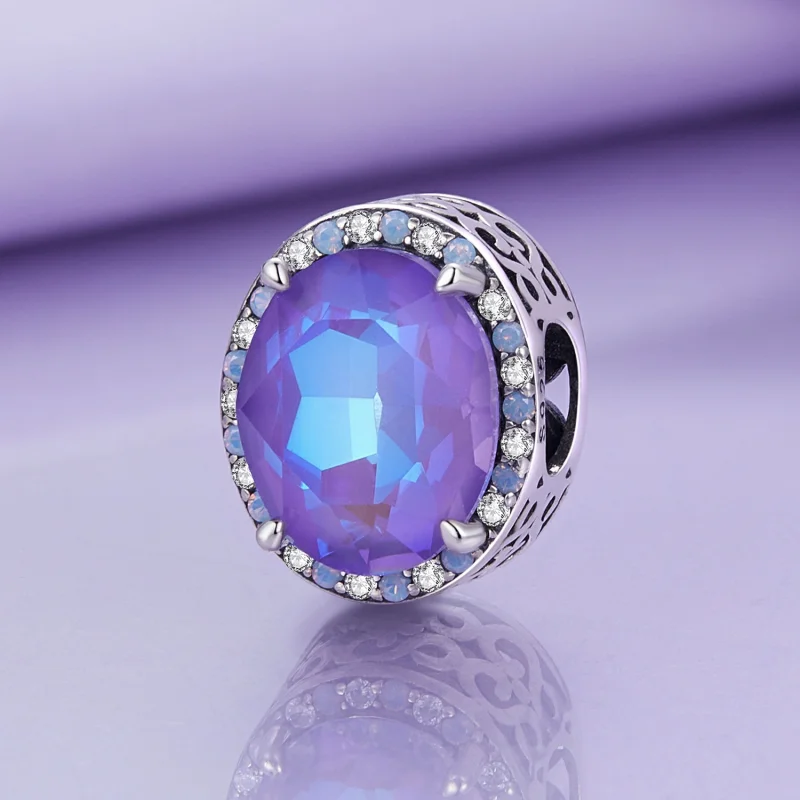 (Bild für) Pandora Style Moonlight Gem Charm - BSC891 - Ansicht 2