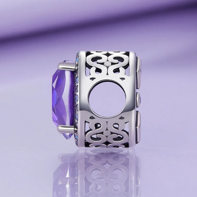 (Bild für) Pandora Style Moonlight Gem Charm - BSC891 - Ansicht 3
