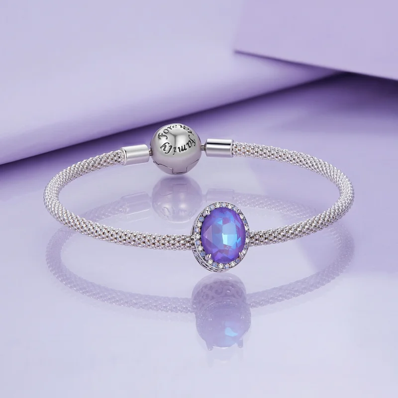 (Bild für) Pandora Style Moonlight Gem Charm - BSC891 - Ansicht 5