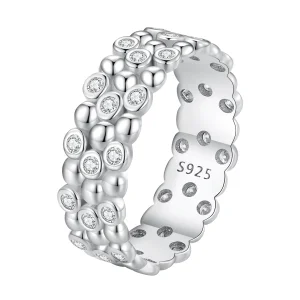 (Bild für) Pandora Style Multi-Player Bean Ring - BSR407