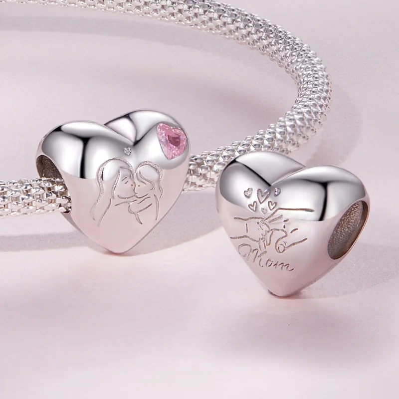 (Bild für) Pandora Style Mutterliebe-Anhänger - BSC827 - Ansicht 4