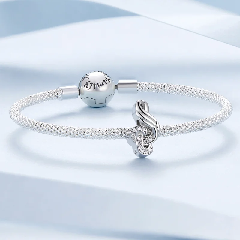 (Bild für) Pandora Style Note Charm - BSC811 - Ansicht 5