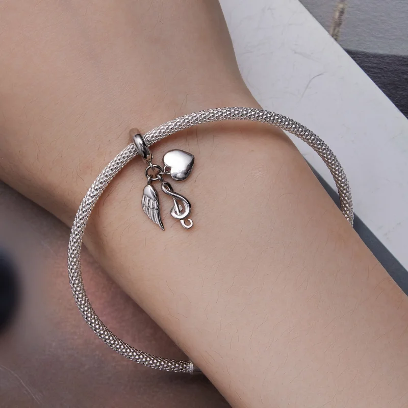(Bild für) Pandora Style Note Dangle - BSC814 - Ansicht 5