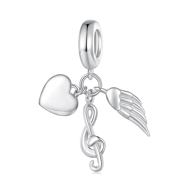(Bild für) Pandora Style Note Dangle - BSC814 - Ansicht 6