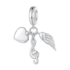 (Bild für) Pandora Style Note Dangle - BSC814