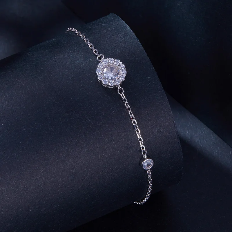 (Bild für) Pandora Style One Carat Simple Armband (Ein Zertifikat) - MSB007 - Ansicht 2