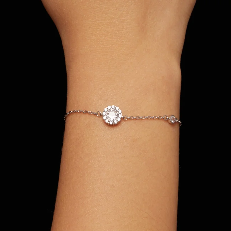 (Bild für) Pandora Style One Carat Simple Armband (Ein Zertifikat) - MSB007 - Ansicht 6