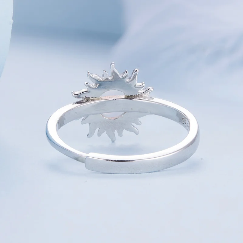 (Bild für) Pandora Style Opal Sonne Offener Ring - BSR398 - Ansicht 4