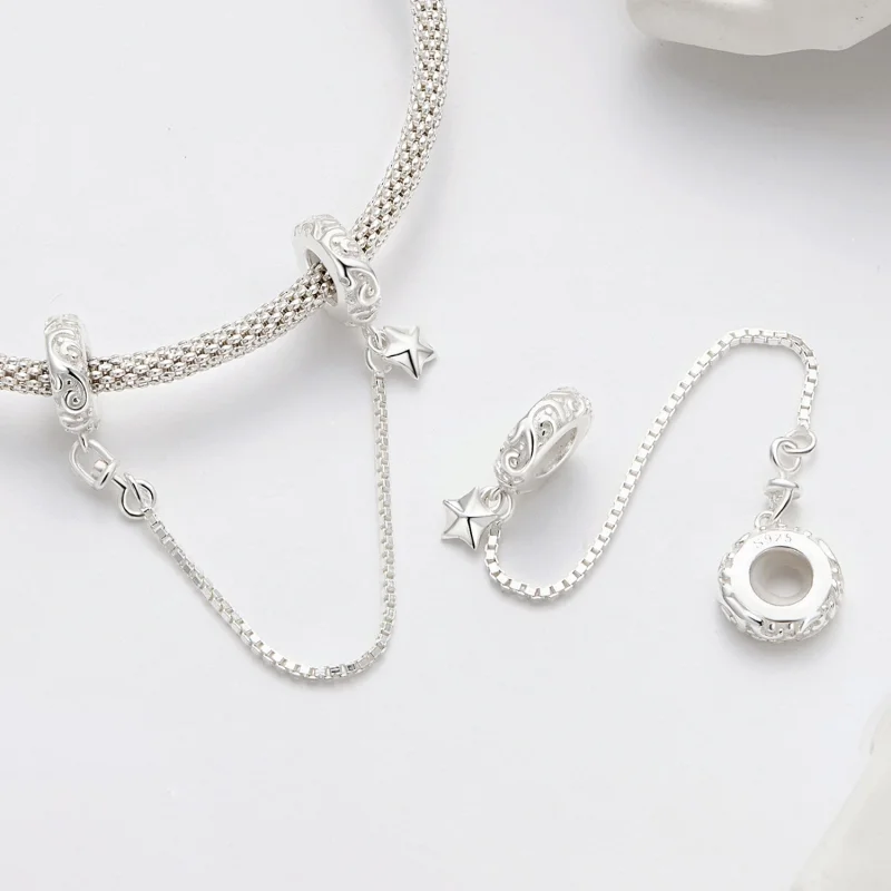(Bild für) Pandora Style Pattern Safe Chain - SCC2620 - Ansicht 4