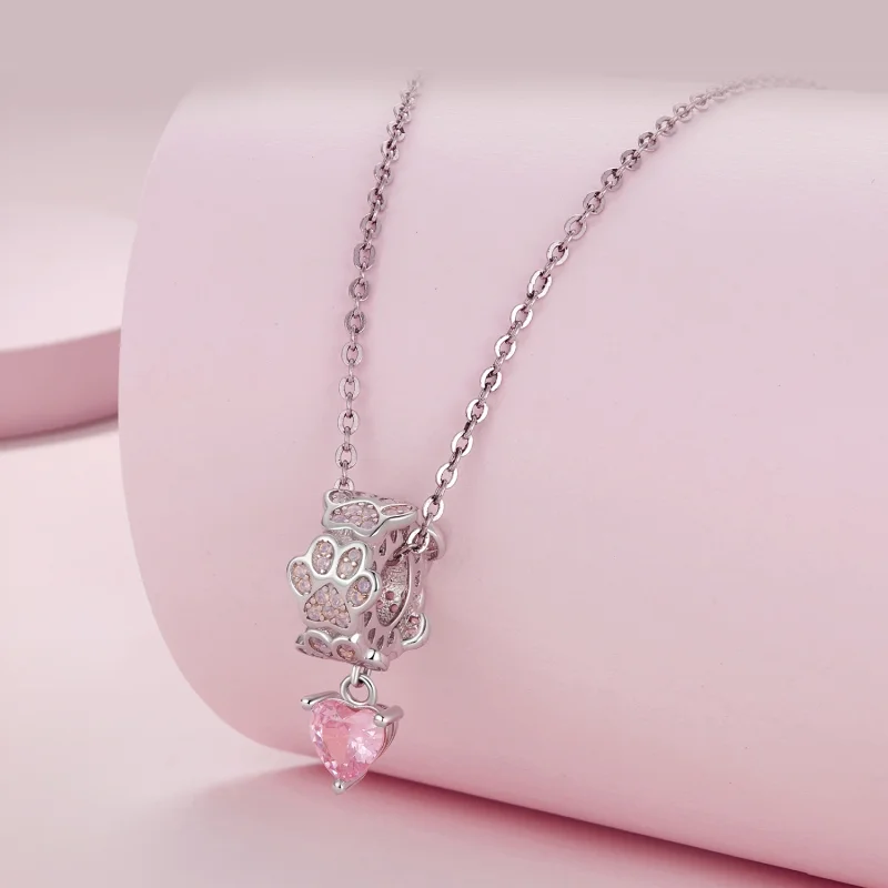 (Bild für) Pandora Style Pfotenabdruck-Anhänger - SCC2577 - Ansicht 4