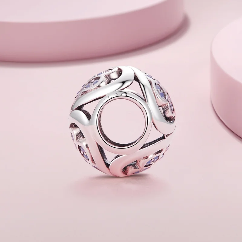 (Bild für) Pandora Style Pfotenabdruck-Anhänger - SCC2578 - Ansicht 3