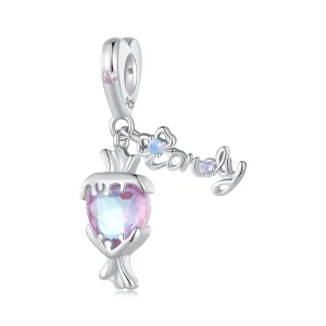 (Bild für) Pandora Style Pink Candy Anhänger - SCC2640