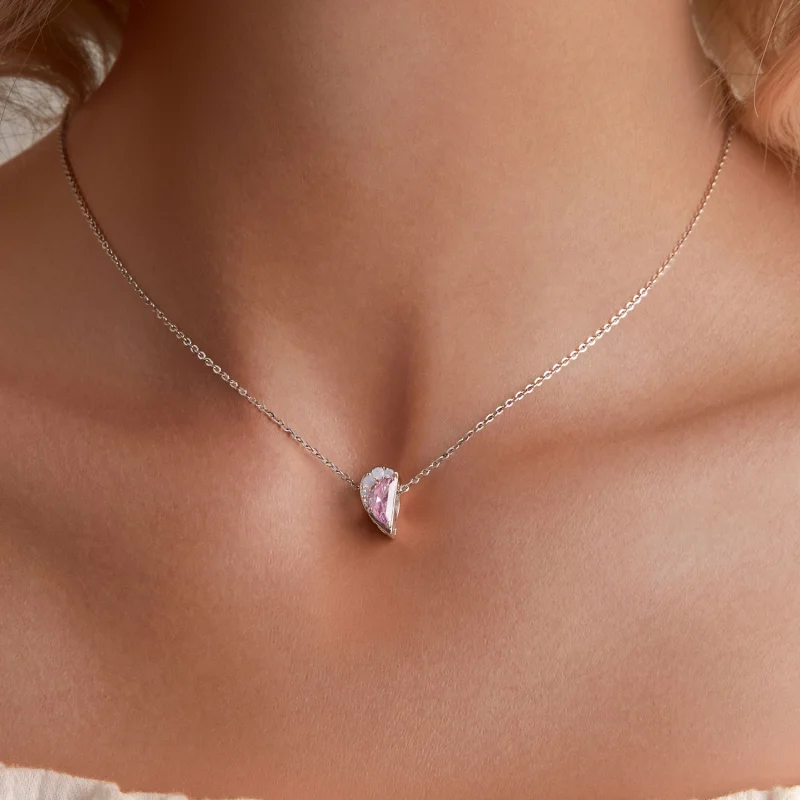 (Bild für) Pandora Style Pink Sisters Heart Charm - SCC2641 - Ansicht 11