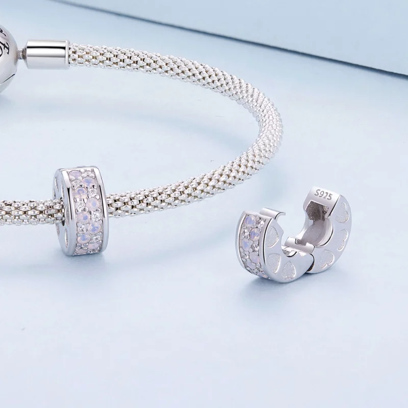 (Bild für) Pandora Style Pink Symphony Clip - BSC929 - Ansicht 4