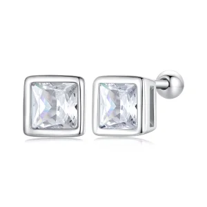 (Bild für) Pandora Style Prinzessin Zirkonia Stecker Ohrringe - BSE885-L