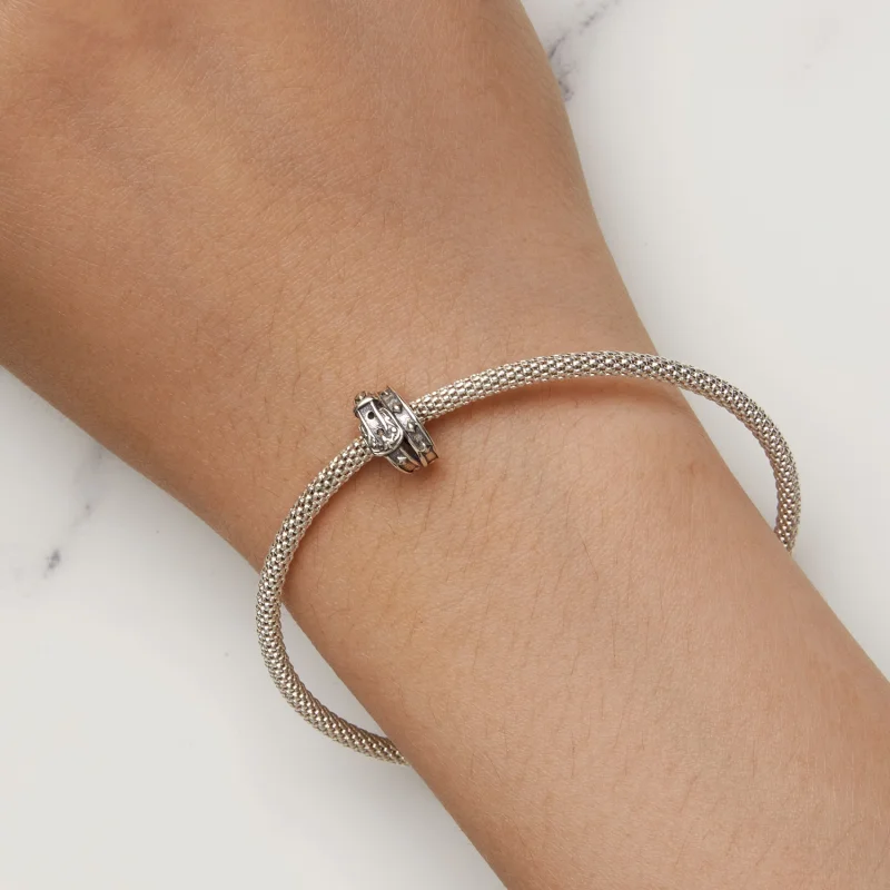 (Bild für) Pandora Style Retro Belt Charm - SCC2568 - Ansicht 7