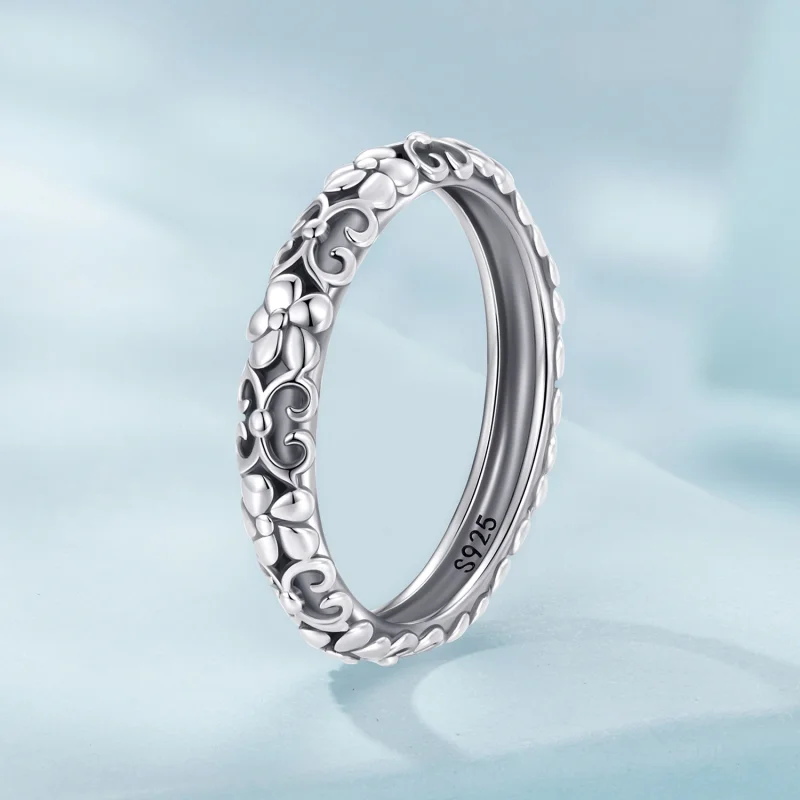 (Bild für) Pandora Style Retro Pattern Ring - SCR958 - Ansicht 2