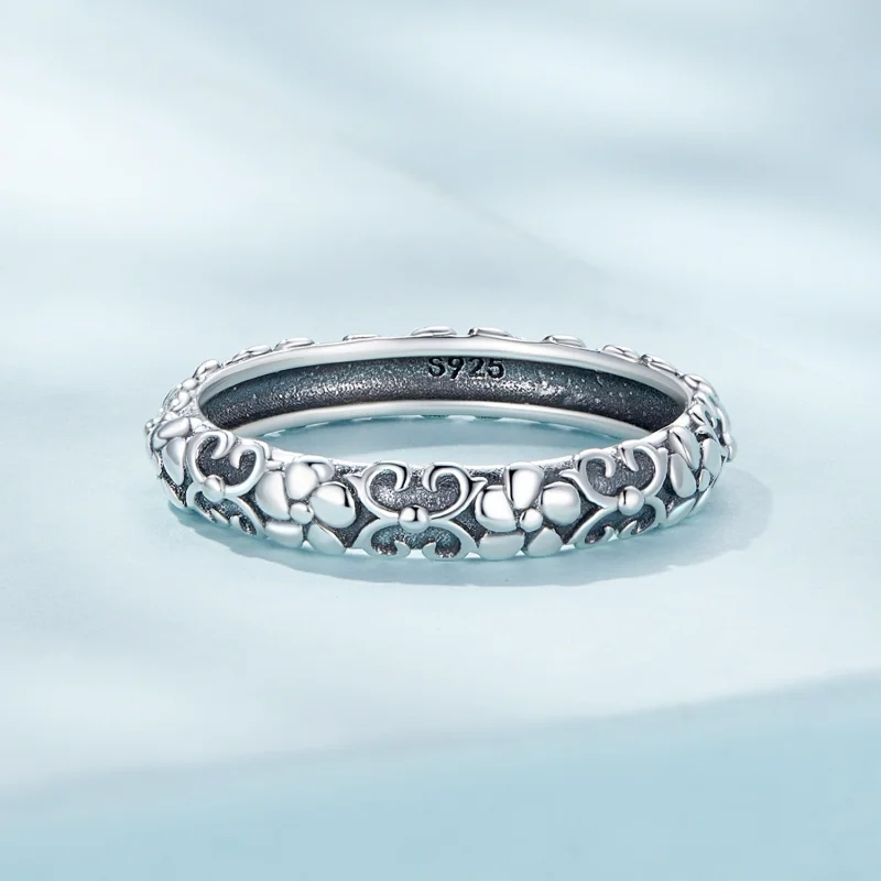 (Bild für) Pandora Style Retro Pattern Ring - SCR958 - Ansicht 3