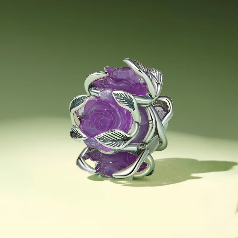 (Bild für) Pandora Style Rose Charm - SCC2602 - Ansicht 3