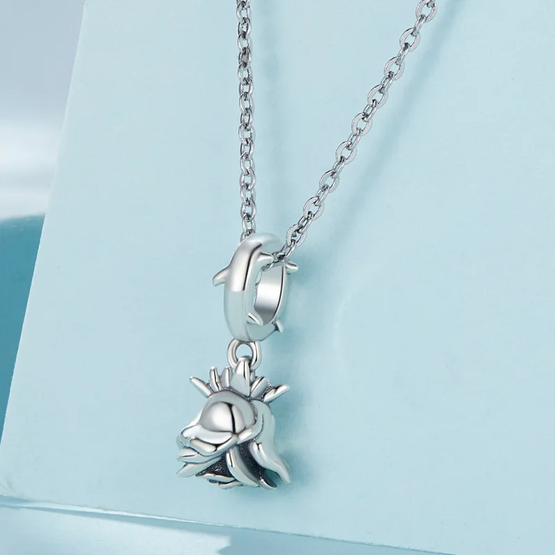 (Bild für) Pandora Style Rose Dangle - SCX142 - Ansicht 3