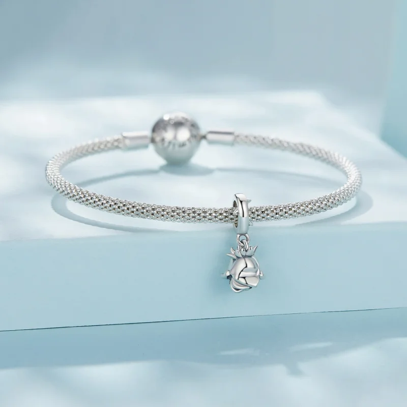 (Bild für) Pandora Style Rose Dangle - SCX142 - Ansicht 4