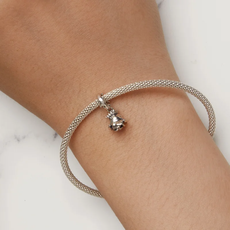 (Bild für) Pandora Style Rose Dangle - SCX142 - Ansicht 8